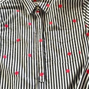 Gap women button down shirt size Small